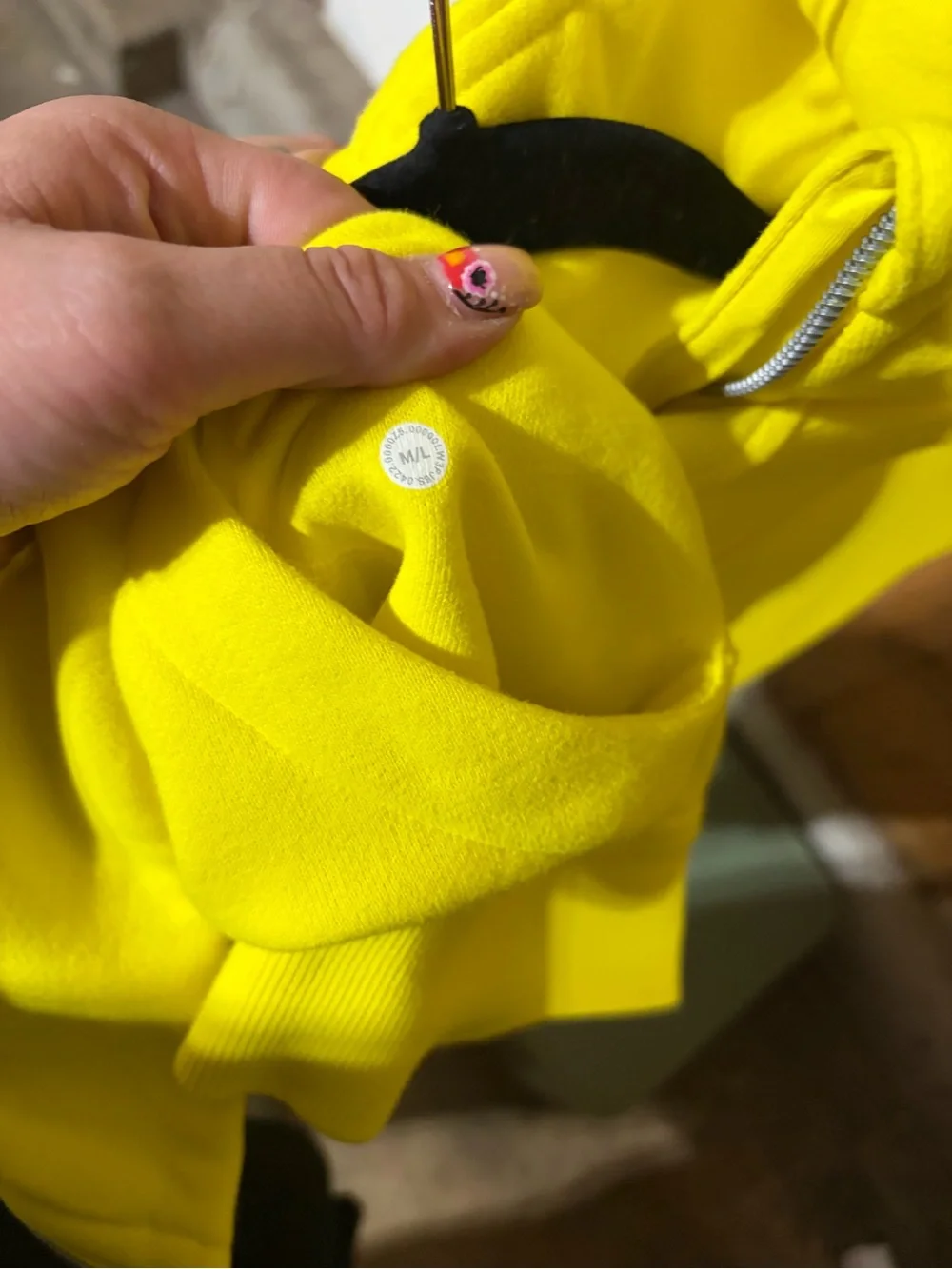 Lululemon – Scuba Oversized Funnel Neck Half Zip Pullover – Sonic Yellow – M/L